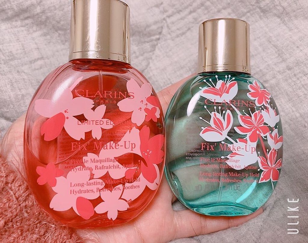 フィックス メイクアップ sp22 天人花をイメージした軽やかな香り(限定)/CLARINS/ミスト状化粧水を使ったクチコミ（2枚目）