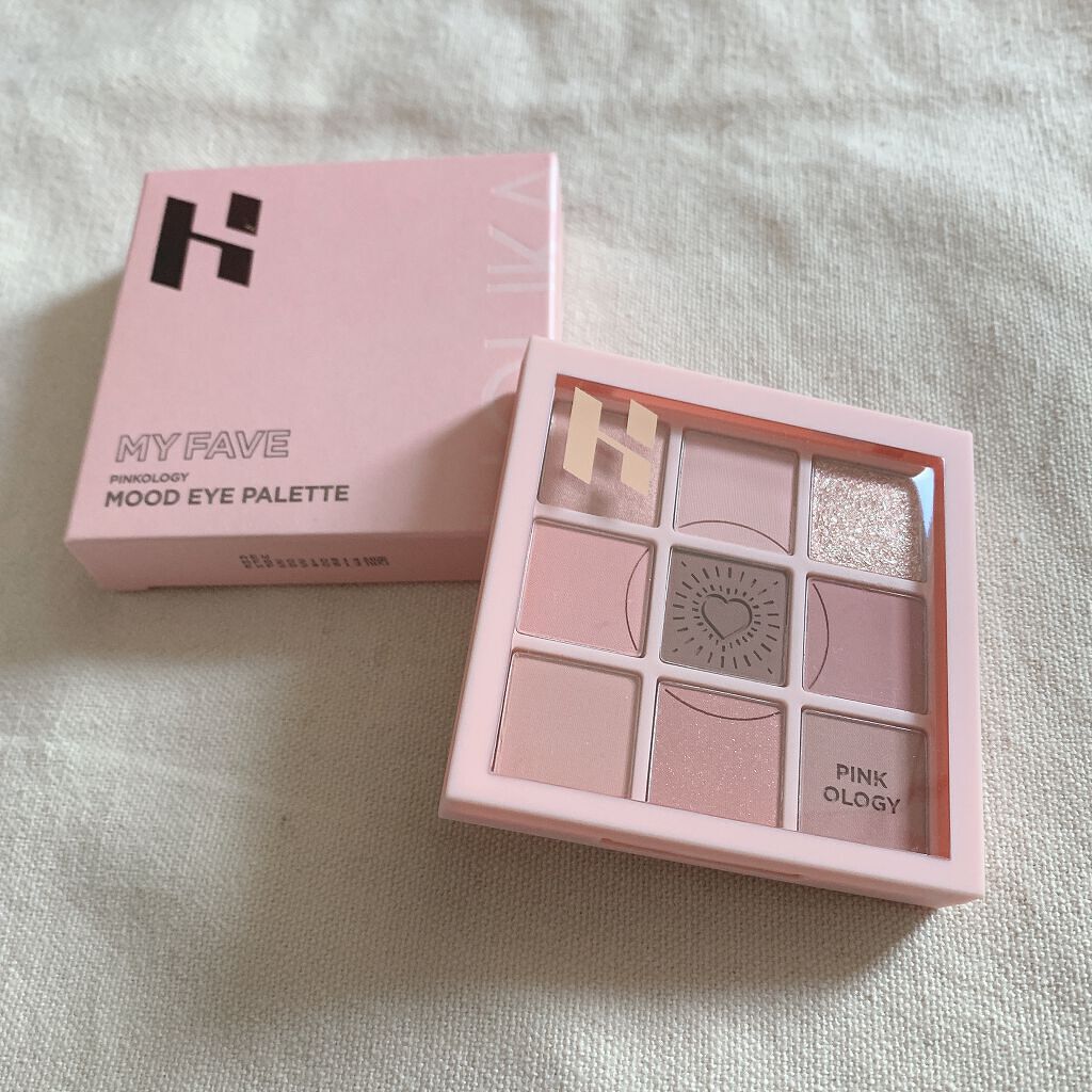 マイフェイブムードアイパレット 9カラー/HOLIKA HOLIKA/アイシャドウパレットを使ったクチコミ（3枚目）