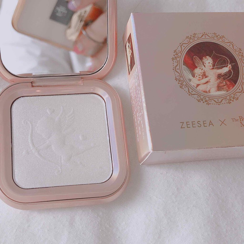 エンジェルキューピッドキスハイライター/ZEESEA/パウダーハイライトを使ったクチコミ（2枚目）