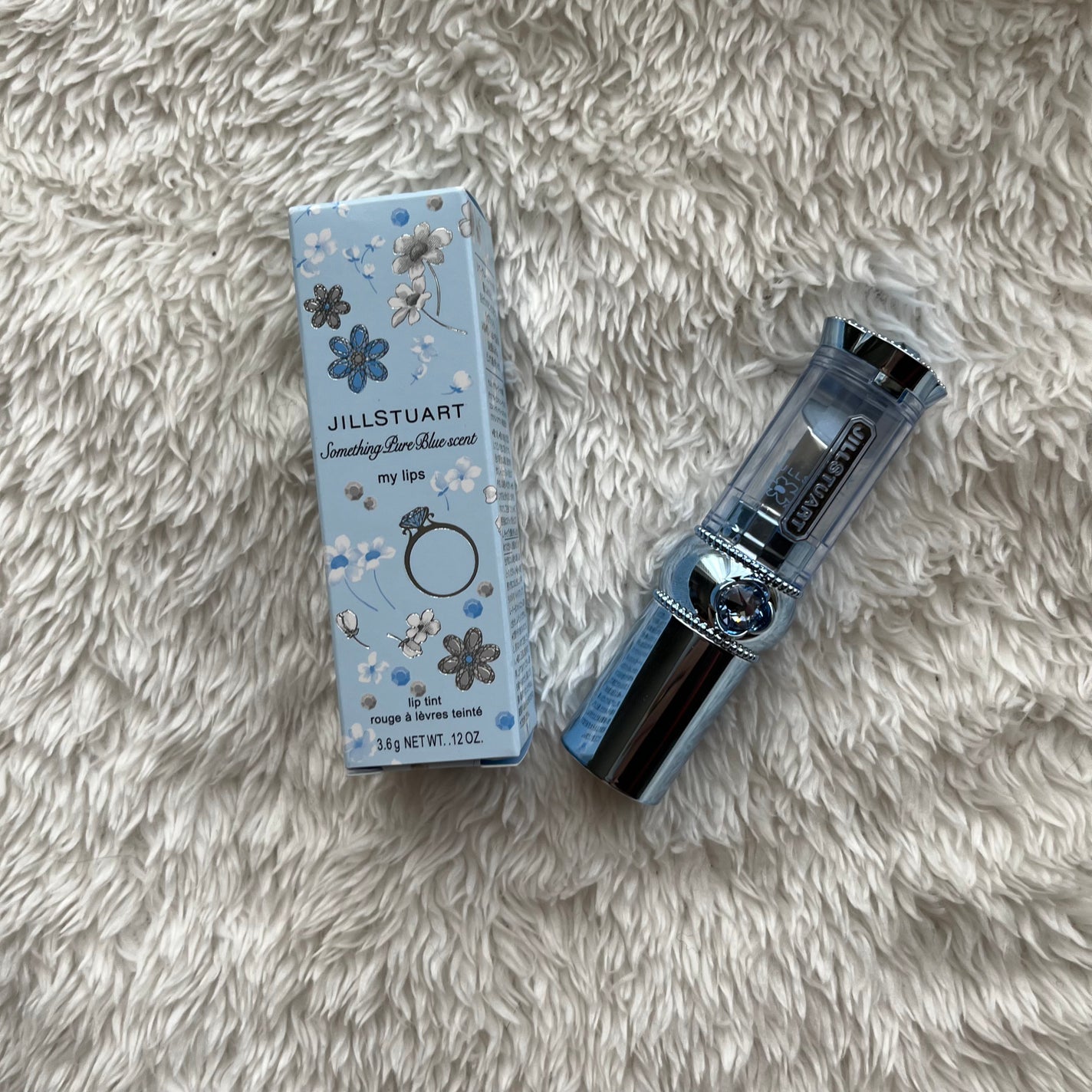 サムシングピュアブルー セント マイリップス/JILL STUART/口紅を使ったクチコミ(1枚目)