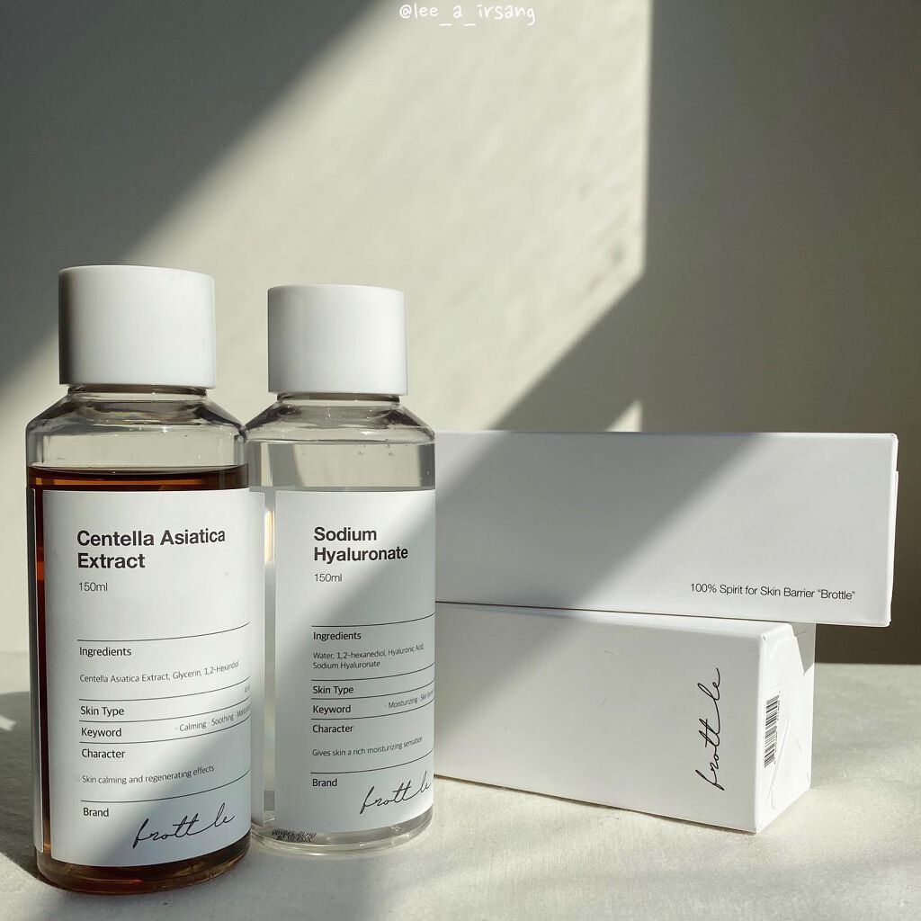 ツボクサエキス/brottle/化粧水を使ったクチコミ（3枚目）