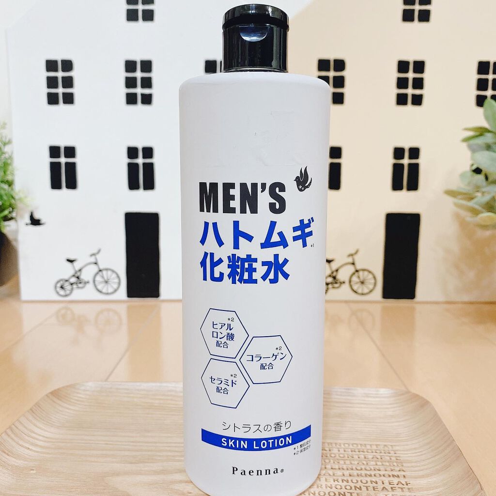メンズハトムギ化粧水/パエンナ/化粧水を使ったクチコミ(1枚目)