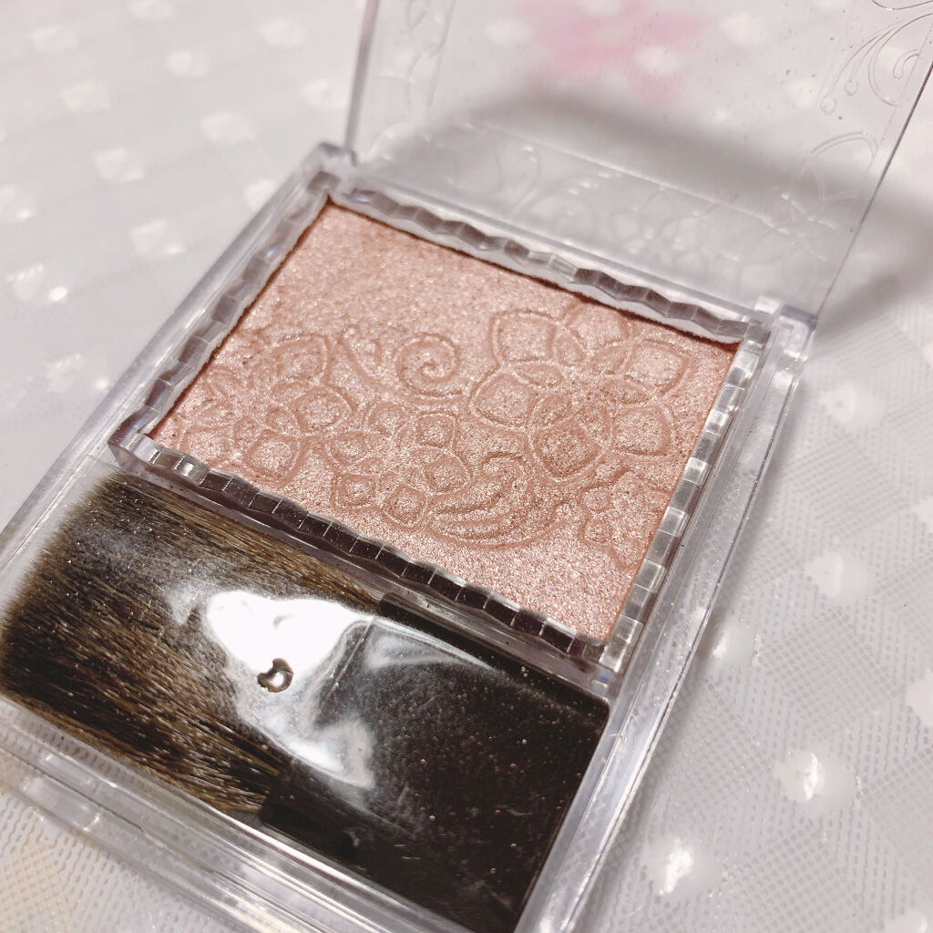 パールグロウチーク/CEZANNE/パウダーチークを使ったクチコミ（1枚目）