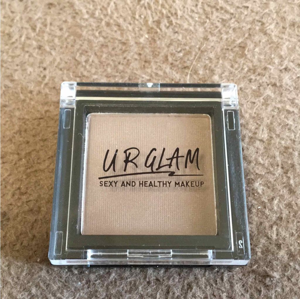 UR GLAM　SELECT EYES マットブラウン/U R GLAM/単色アイシャドウを使ったクチコミ（1枚目）