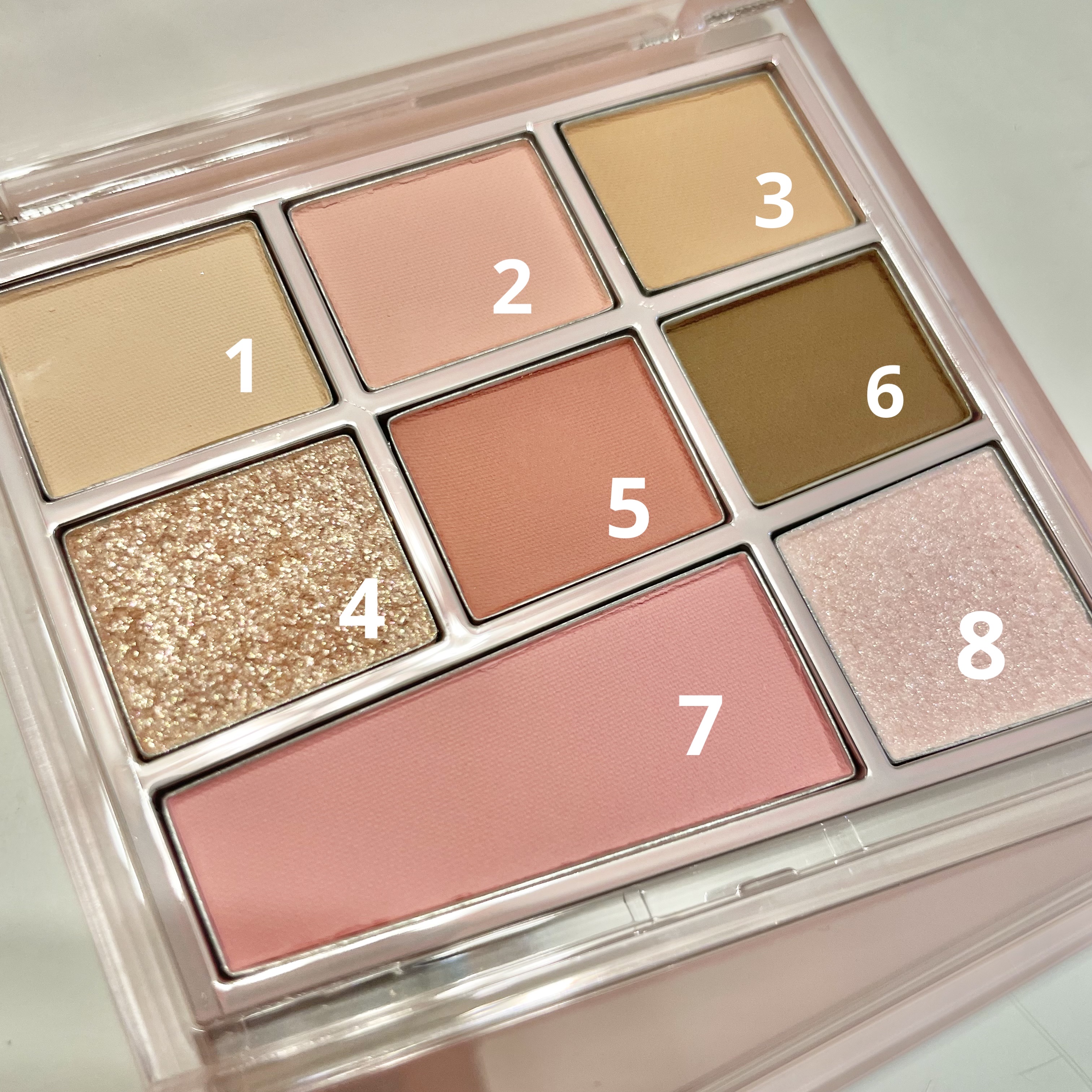 リアルアイパレットオールニュー ロージーBB/espoir/マルチパレットを使ったクチコミ（3枚目）