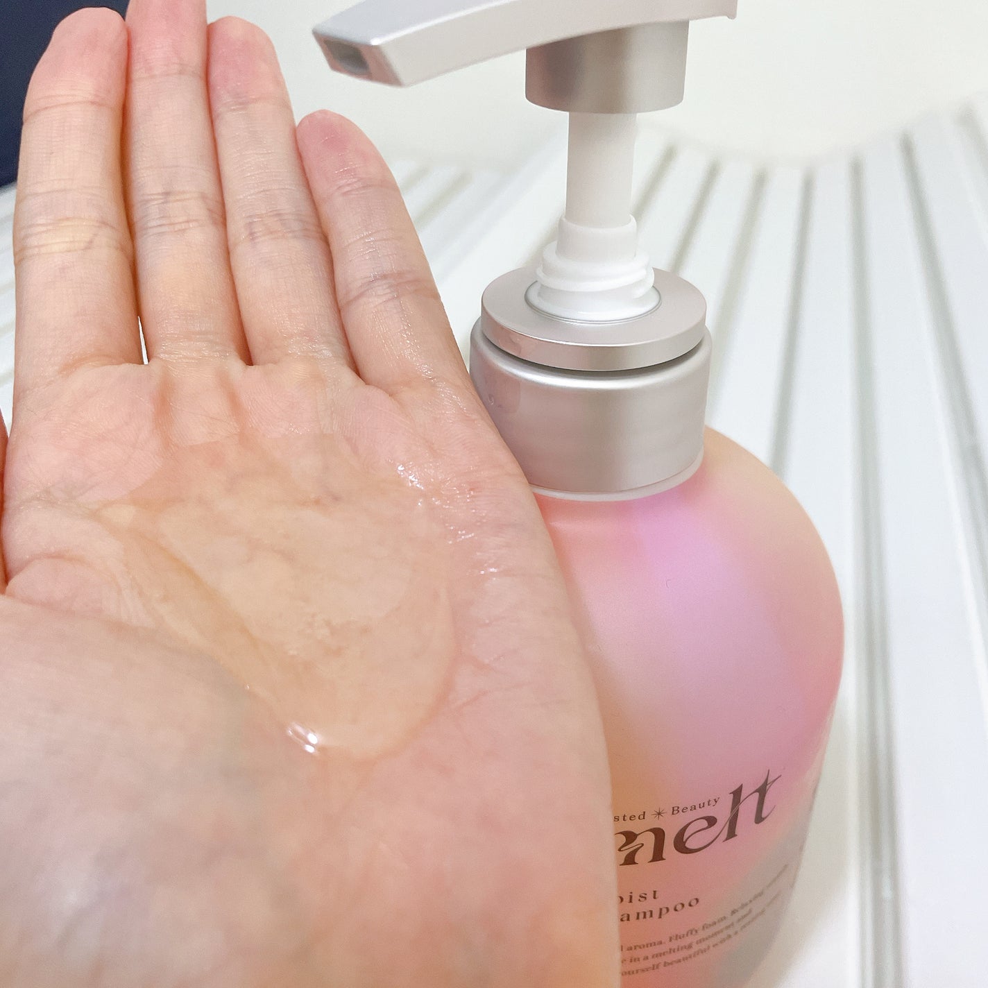 メルト モイストシャンプー/トリートメント/melt/市販シャンプーを使ったクチコミ(2枚目)