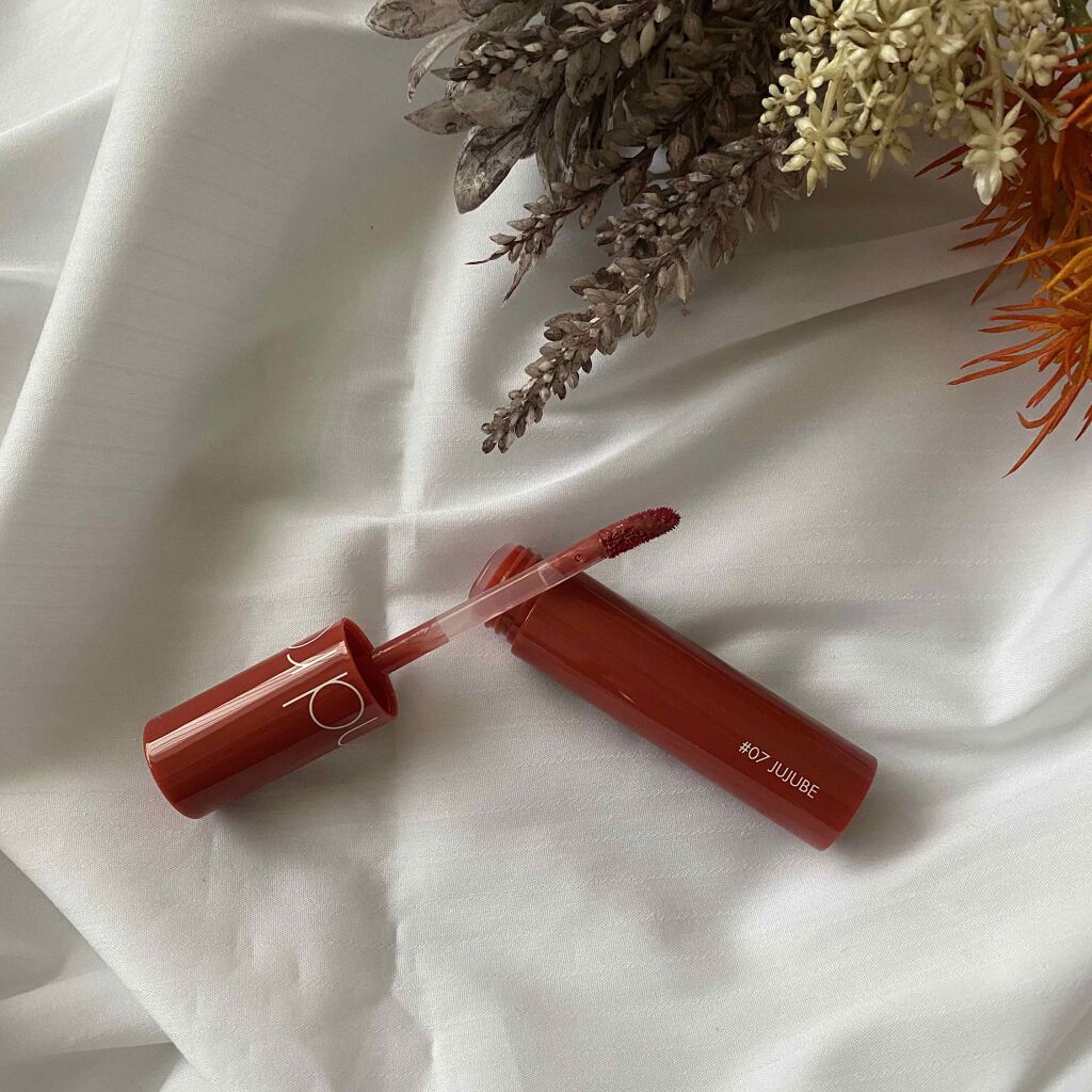 ジューシーラスティングティント/rom&nd/リップティントを使ったクチコミ(1枚目)