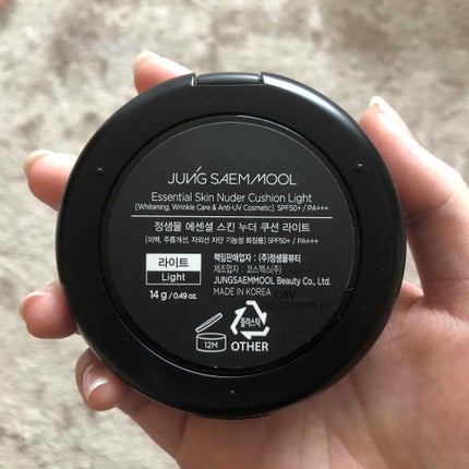 ジョンセンムル エッセンシャル スキン ヌーダー クッション/JUNG SAEM MOOL/クッションファンデーションを使ったクチコミ(2枚目)