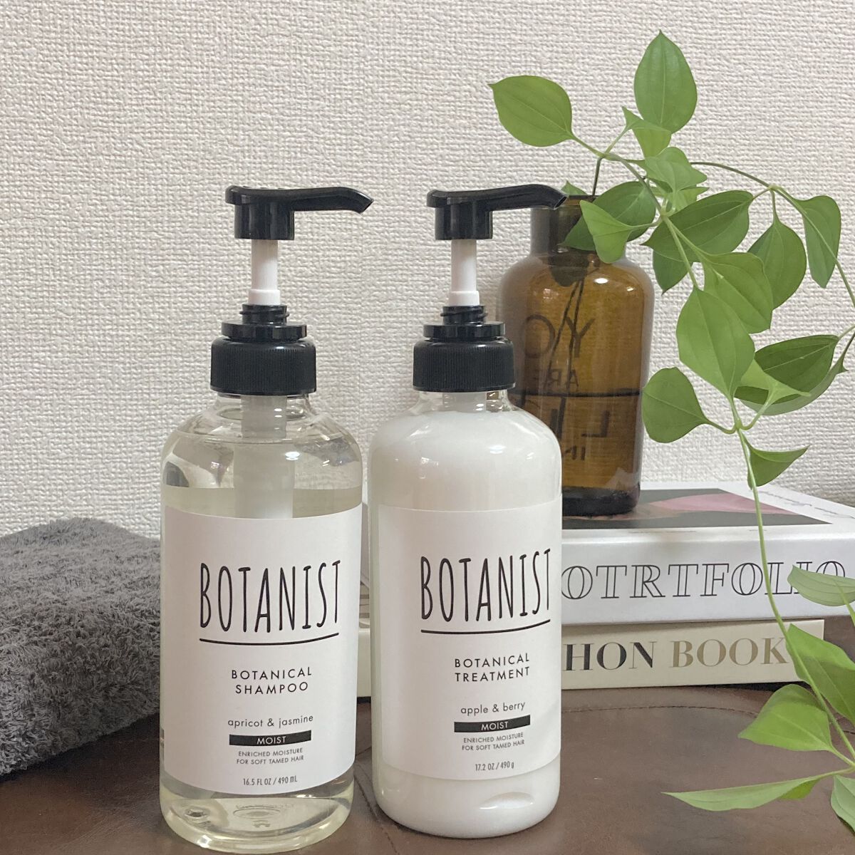 ボタニカルシャンプー／トリートメント(モイスト) /BOTANIST/シャンプー・コンディショナーを使ったクチコミ（1枚目）