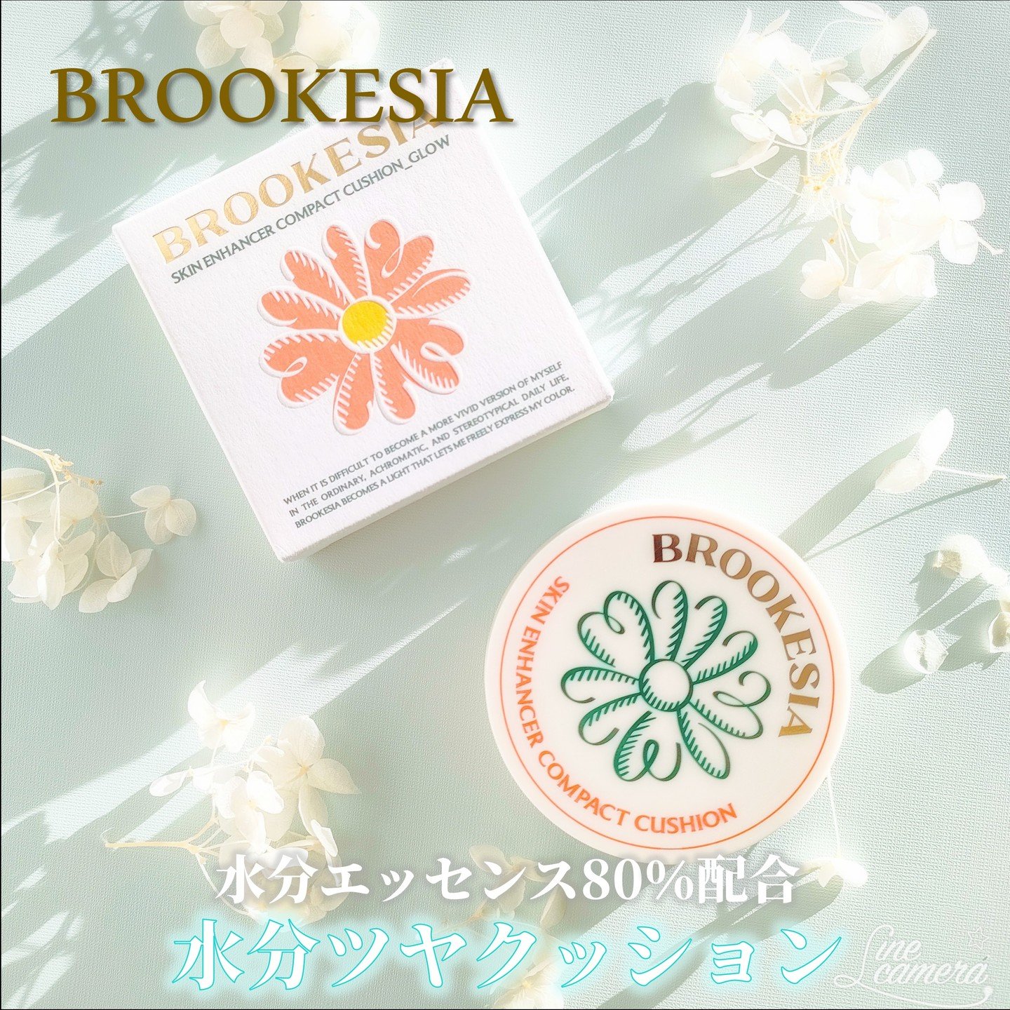 スキンエンハンサー コンパクトクッション（グロー) #1.5 ライトロジー/BROOKESIA/クッションファンデーションを使ったクチコミ（1枚目）