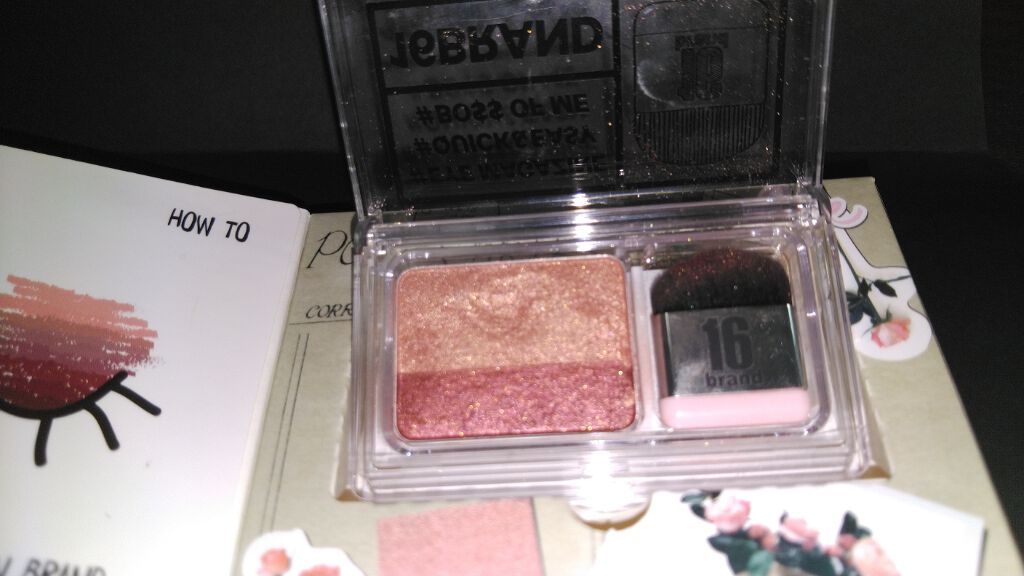 16 EYE MAGAZINE/16BRAND/アイシャドウパレットを使ったクチコミ(3枚目)