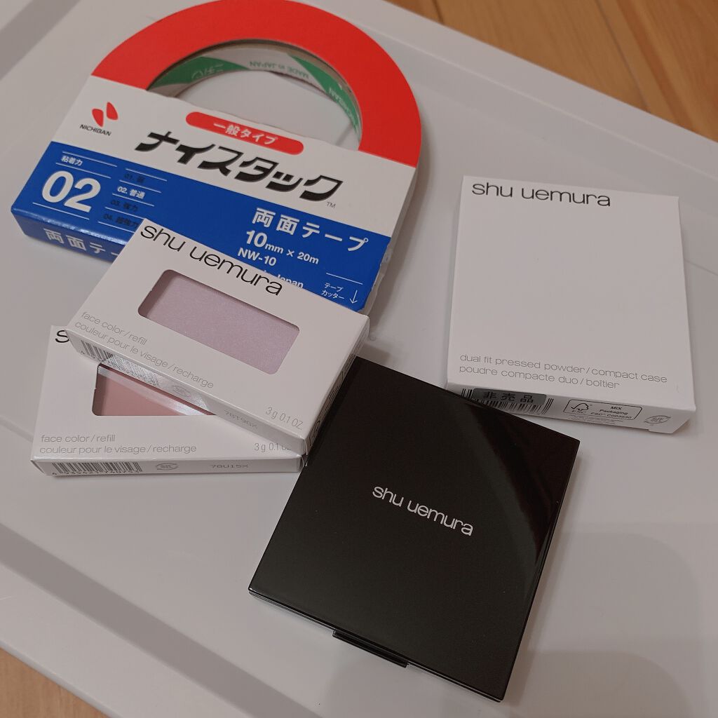 グローオン (レフィル) M ソフト ピンク 325/shu uemura/パウダーチークを使ったクチコミ（1枚目）