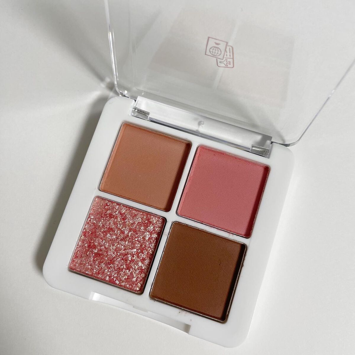 プチポケットアイシャドウパレット/SO GLAM/アイシャドウパレットを使ったクチコミ(2枚目)