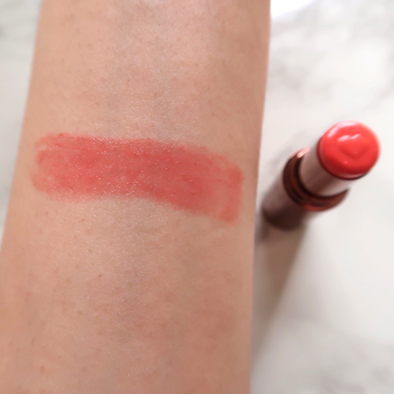 メルティールミナスルージュ（ティントタイプ）/キャンメイク/リップティントを使ったクチコミ（2枚目）