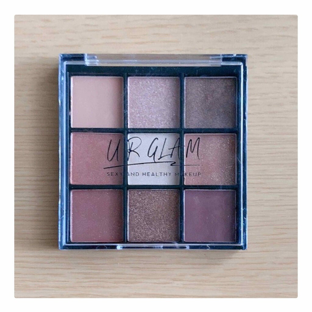 UR GLAM BLOOMING EYE COLOR PALETTE/U R GLAM/アイシャドウパレットを使ったクチコミ(2枚目)