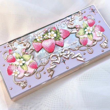 ストロベリーロココ アイシャドウパレット/FlowerKnows/アイシャドウパレットを使ったクチコミ(5枚目)