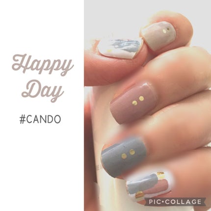 ジェルネイルシール/キャンドゥ/ネイルシールを使ったクチコミ(2枚目)