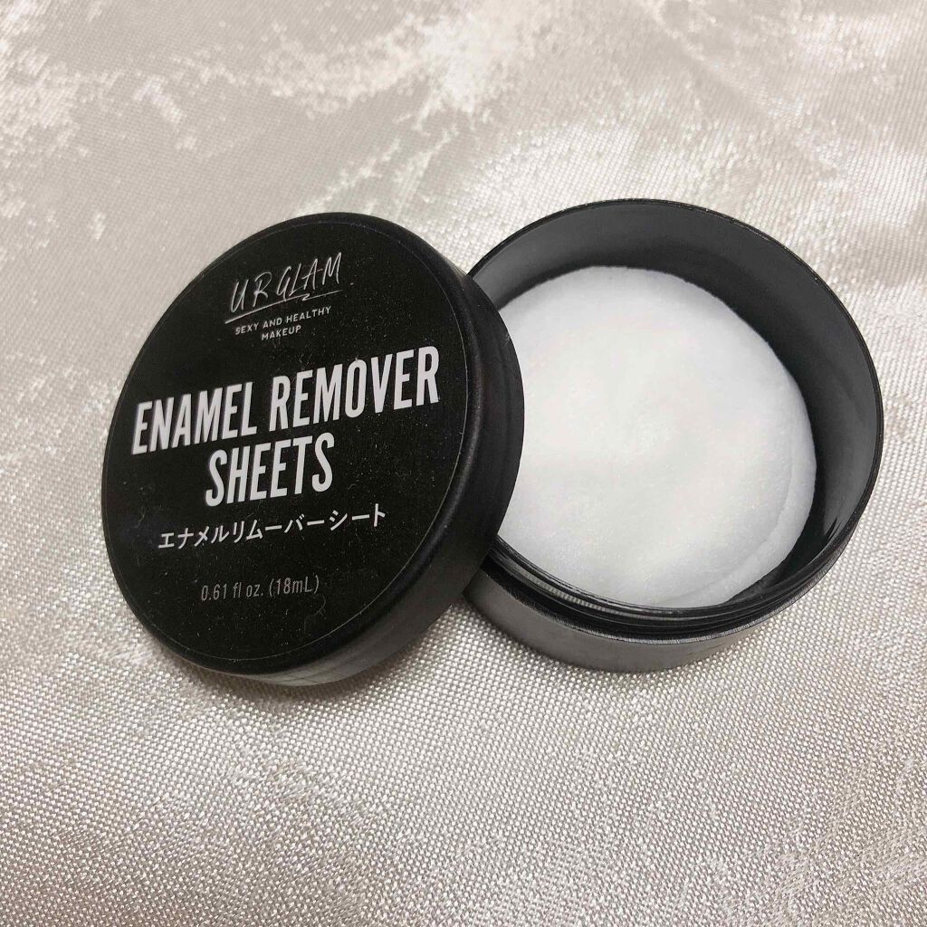 UR GLAM ENAMEL REMOVER SHEETS/U R GLAM/除光液を使ったクチコミ(1枚目)