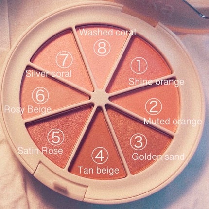 ミドルトーンアイシャドウコレクターパレット/Laka/アイシャドウパレットを使ったクチコミ(2枚目)