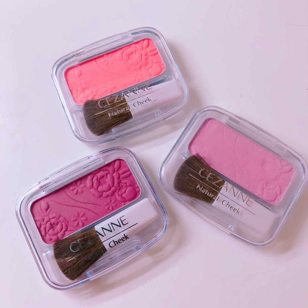 ナチュラル チークN/CEZANNE/パウダーチークを使ったクチコミ（1枚目）