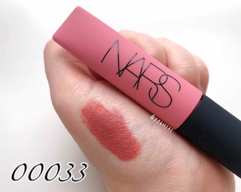 エアーマット リップカラー 00033/NARS/口紅を使ったクチコミ（3枚目）