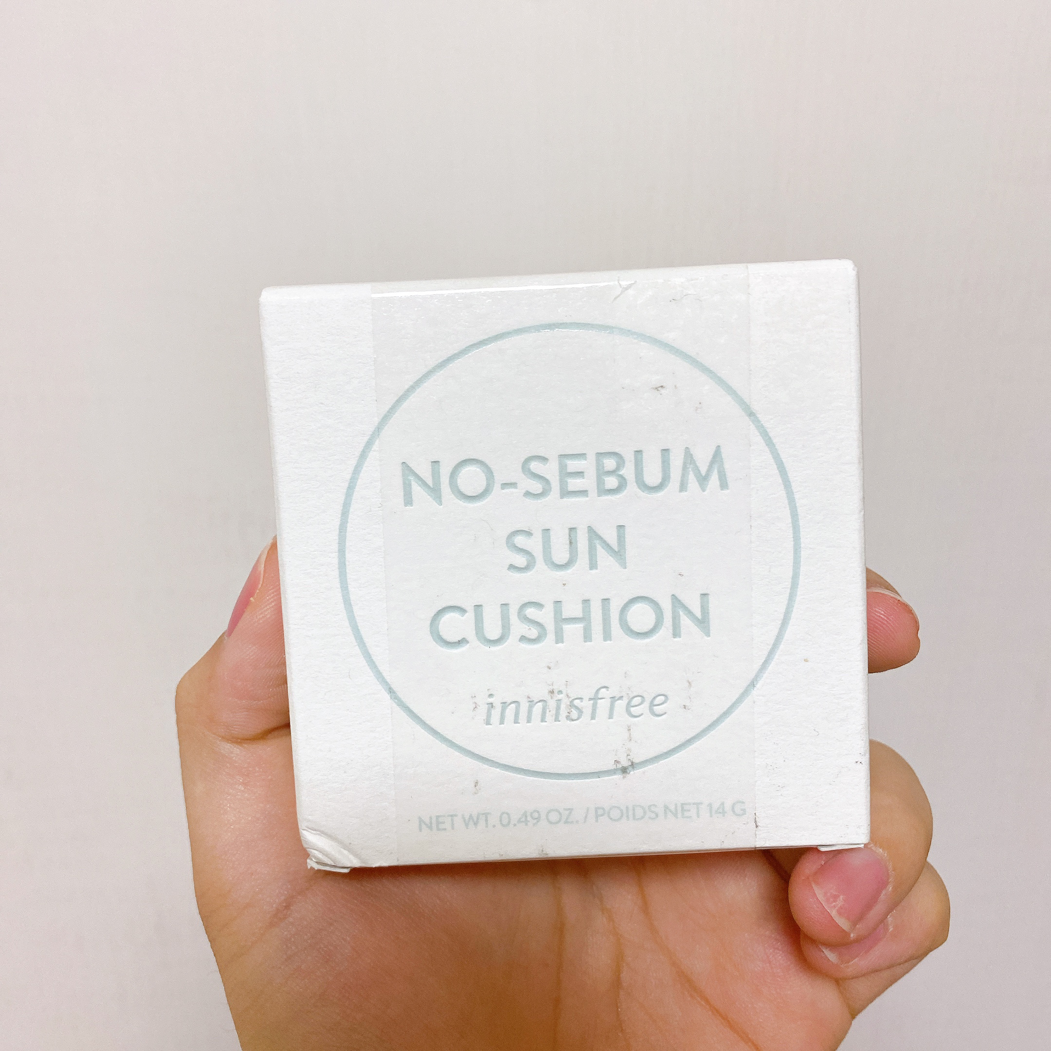 ノーセバム サンクッション/innisfree/日焼け止め・UVケアを使ったクチコミ（3枚目）