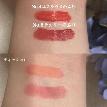 ブラッディライアー コーティングティント/lilybyred/リップティントを使ったクチコミ(3枚目)