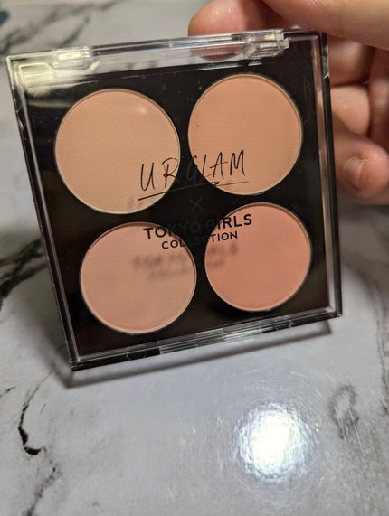 UGT ブレンディング チークカラーパレット/U R GLAM/パウダーチークを使ったクチコミ(4枚目)