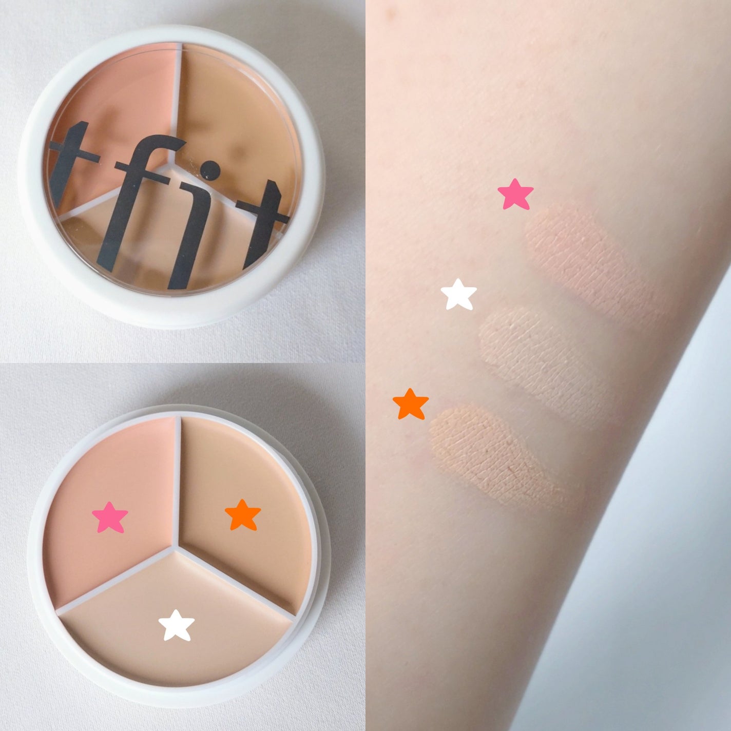 カバーアッププロコンシーラー/TFIT/パレットコンシーラーを使ったクチコミ(2枚目)