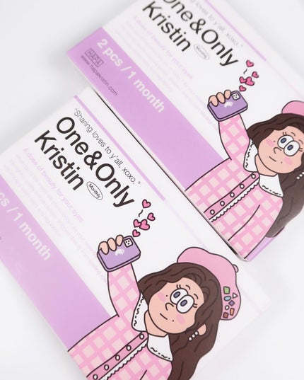 One & Only Kristin/Hapa kristin/カラーコンタクトレンズを使ったクチコミ(8枚目)