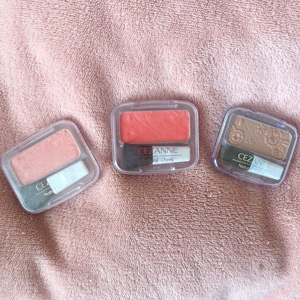 ナチュラル チークN/CEZANNE/パウダーチークを使ったクチコミ(1枚目)