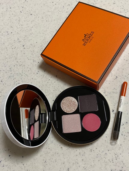 オンブル ドゥ エルメス パレット クワテュール/エルメス/アイシャドウパレットを使ったクチコミ(2枚目)