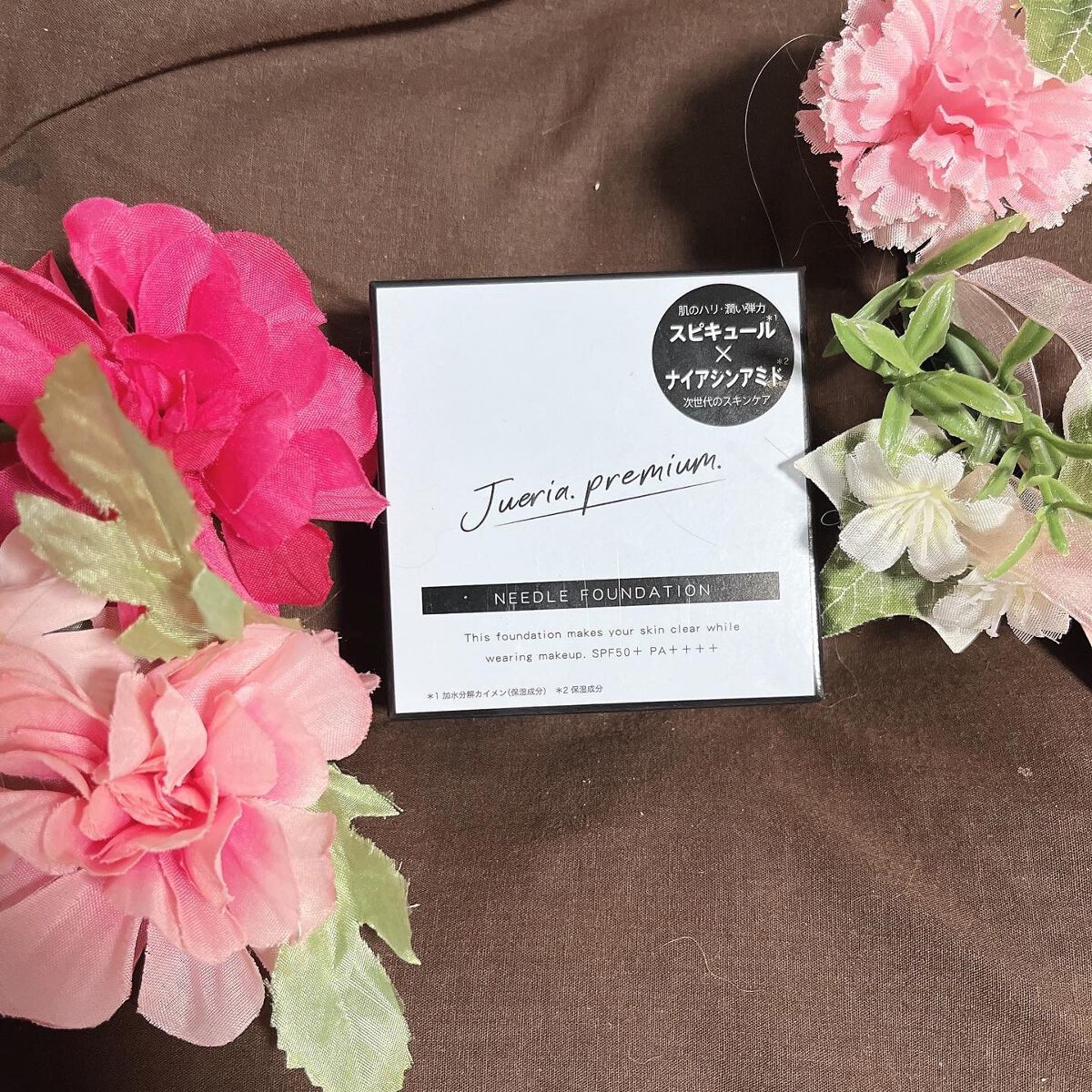プレミアムニードルファンデーション/ジュエリアプレミアム/クッションファンデーションを使ったクチコミ（1枚目）