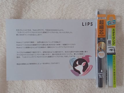 超細芯アイブロウ/CEZANNE/アイブロウペンシルを使ったクチコミ(1枚目)