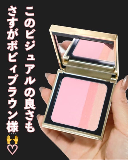 ブライトニング ブラッシュ 01 ブラッシュドコーラル/BOBBI BROWN/パウダーチークの画像
