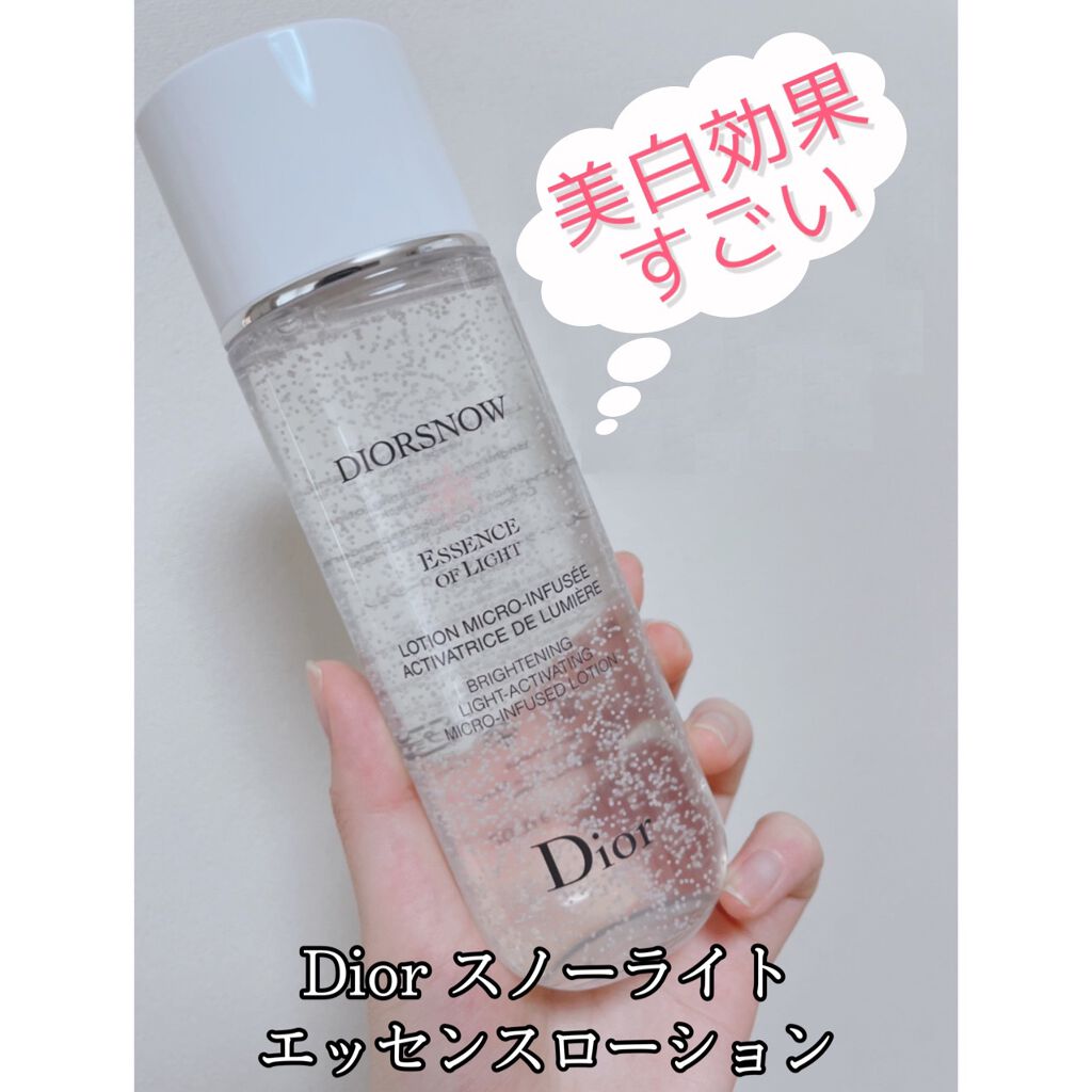 スノー ライト エッセンス ローション (薬用化粧水) (医薬部外品)/Dior/化粧水を使ったクチコミ（1枚目）