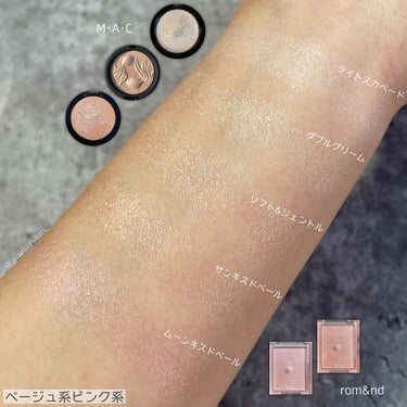 FREESTYLE HIGHLIGHTER DUO/FENTY BEAUTY BY RIHANNA/パウダーハイライトを使ったクチコミ（2枚目）