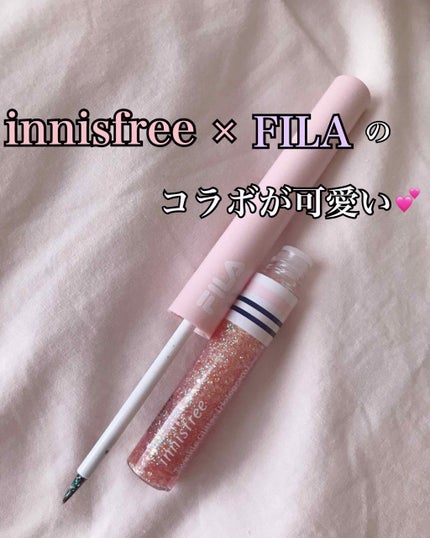 トゥインクル グリッター/innisfree/リキッドアイライナーを使ったクチコミ(1枚目)