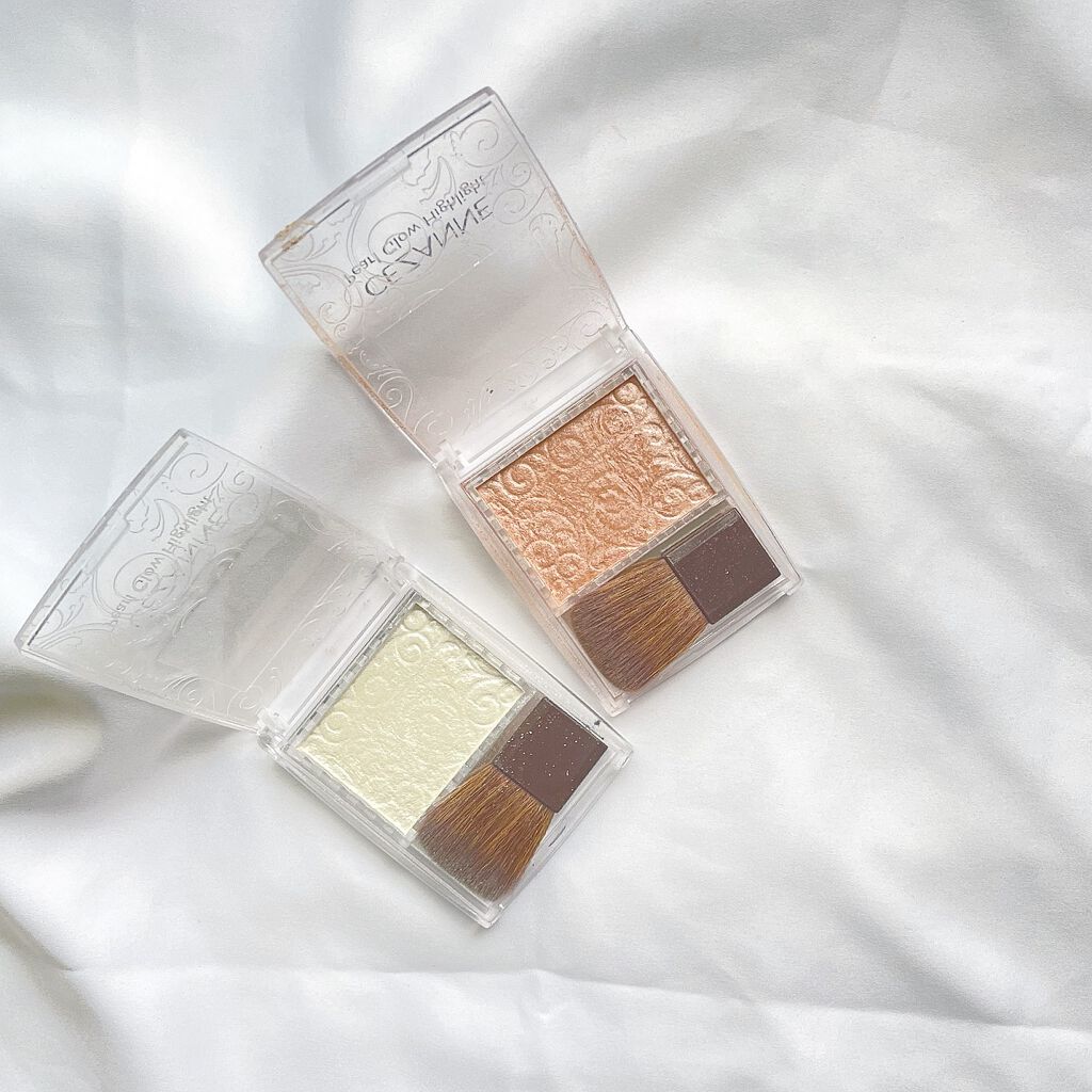 パールグロウハイライト/CEZANNE/パウダーハイライトを使ったクチコミ（1枚目）