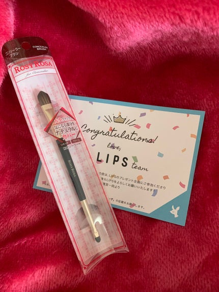 ダブルエンドコンシーラーブラシ/ロージーローザ/メイクブラシを使ったクチコミ(1枚目)