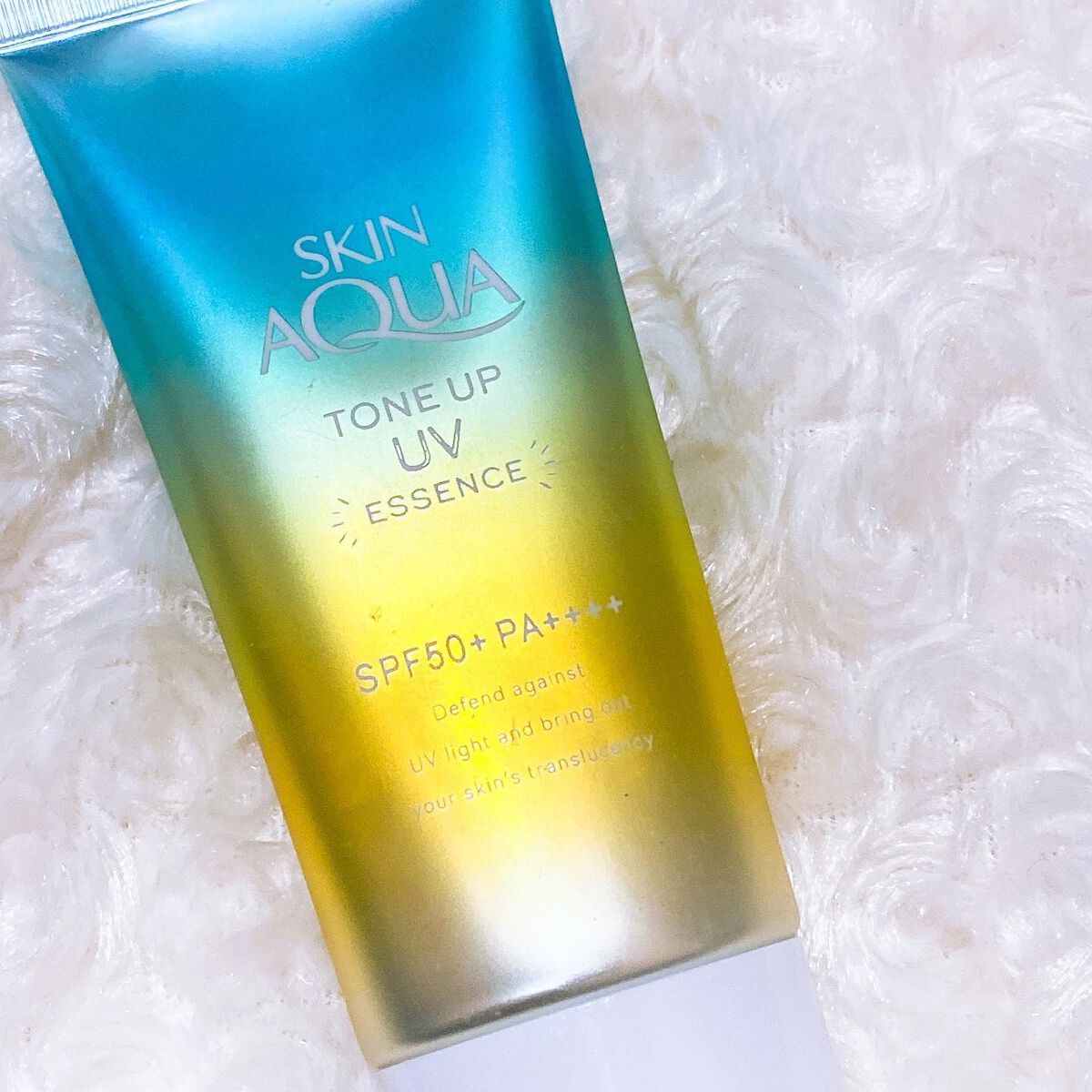 スキンアクア トーンアップUVエッセンス/スキンアクア/日焼け止めクリームを使ったクチコミ(2枚目)