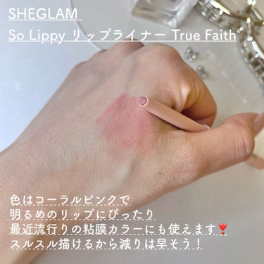 So Lippy リップライナーセット /SHEGLAM/リップライナーを使ったクチコミ（2枚目）