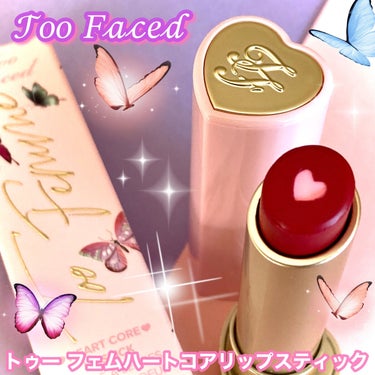 トゥー フェム ハート コア リップスティック ドゥ ノット ディスターブ (アジア限定)/Too Faced/口紅を使ったクチコミ（1枚目）