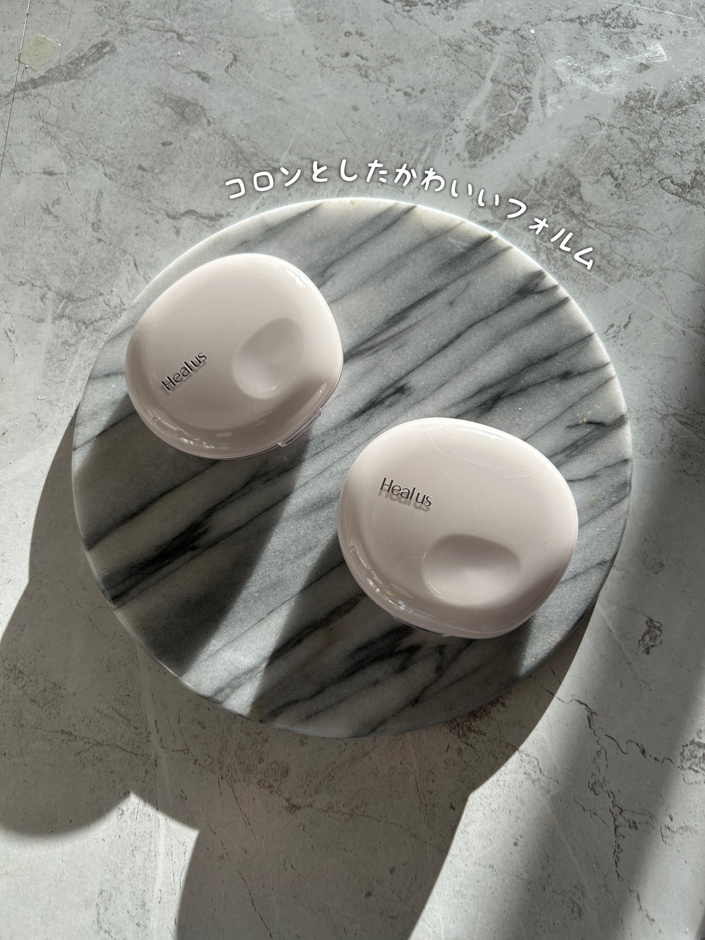 ブリージンググロークッション/Healus/クッションファンデーションを使ったクチコミ(3枚目)