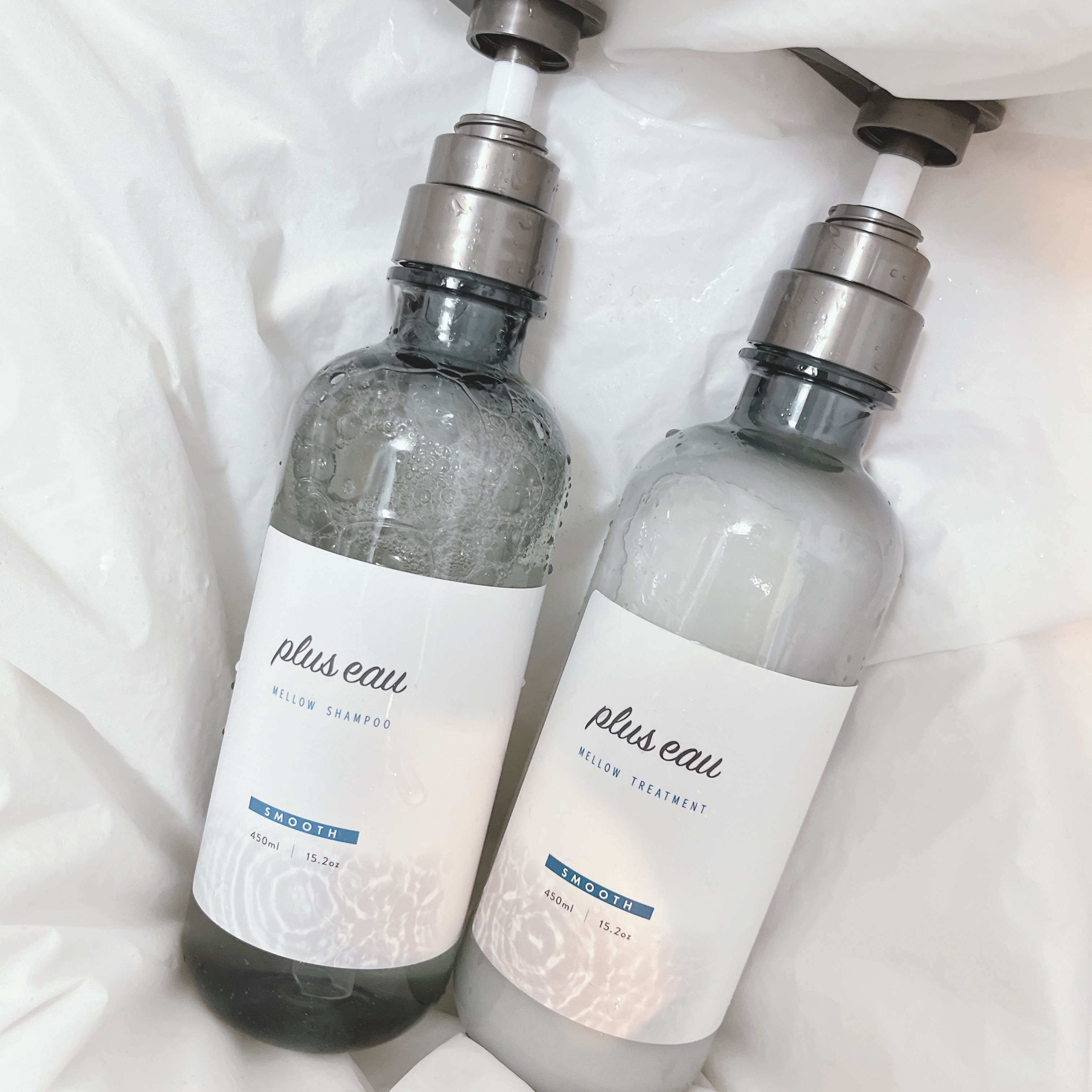 メロウシャンプー/メロウトリートメント/plus eau/市販シャンプーを使ったクチコミ（3枚目）