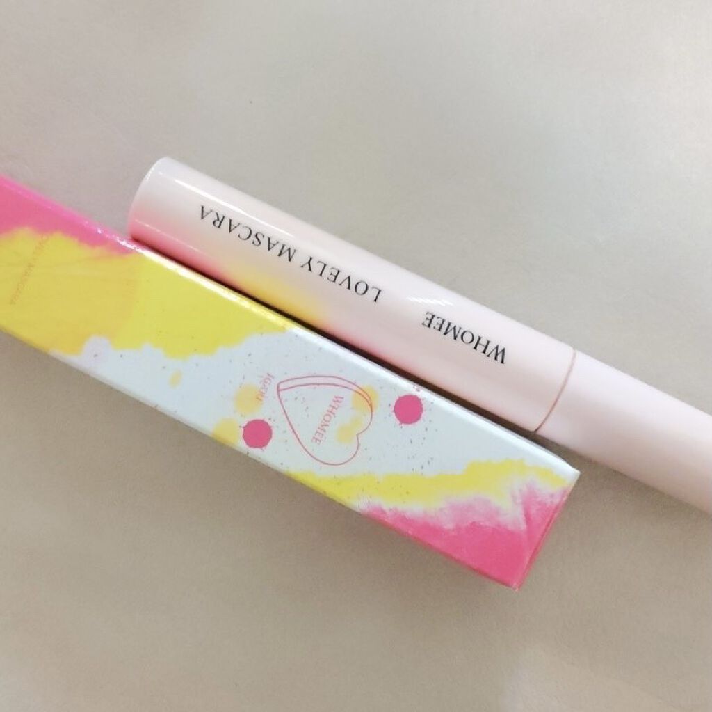 ロング＆カールマスカラ/WHOMEE/マスカラを使ったクチコミ（2枚目）