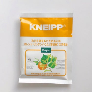 クナイプ バスソルト オレンジ・リンデンバウム<菩提樹>の香り/クナイプ/入浴剤を使ったクチコミ（1枚目）