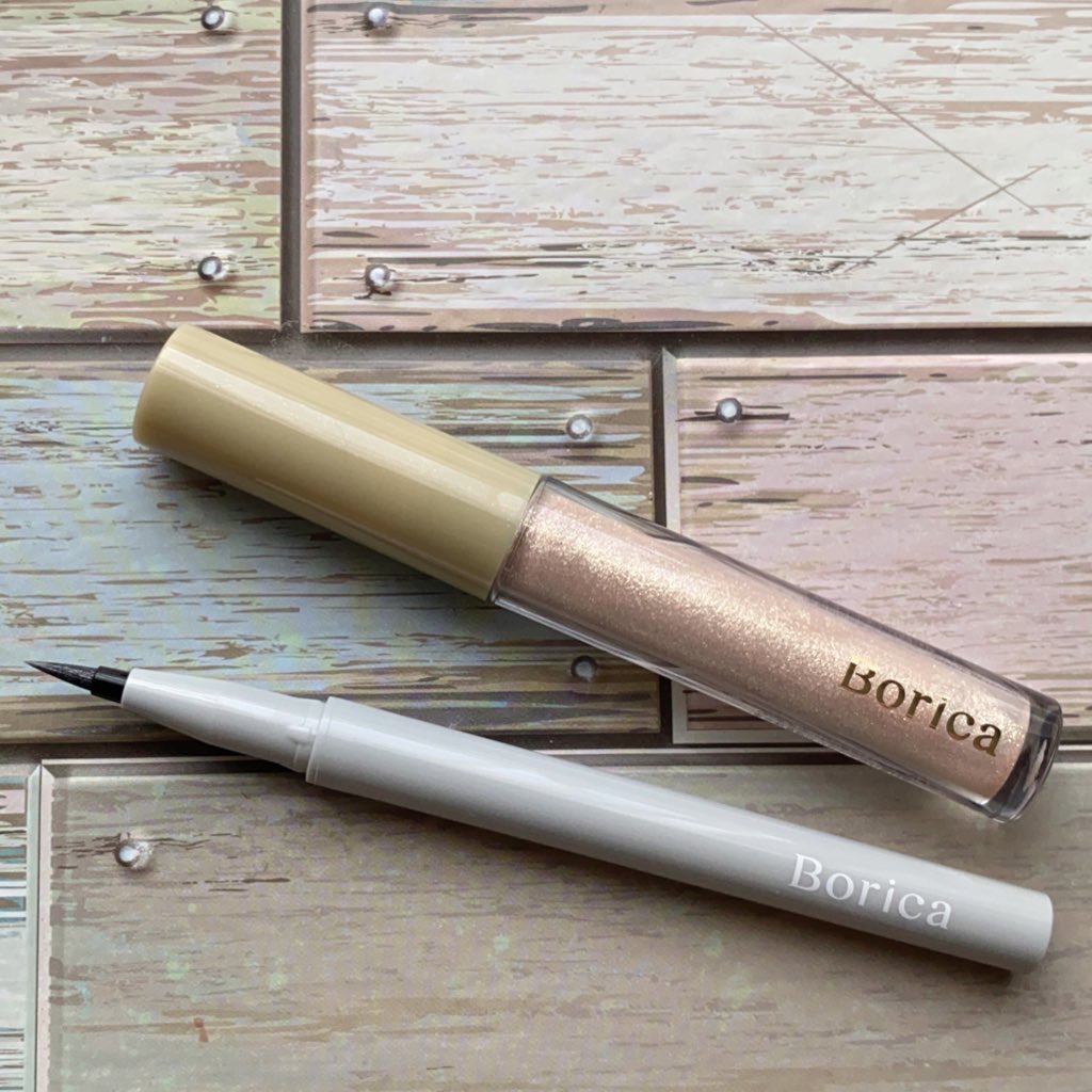 美容液ラメライナー/Borica/リキッドアイライナーを使ったクチコミ（1枚目）