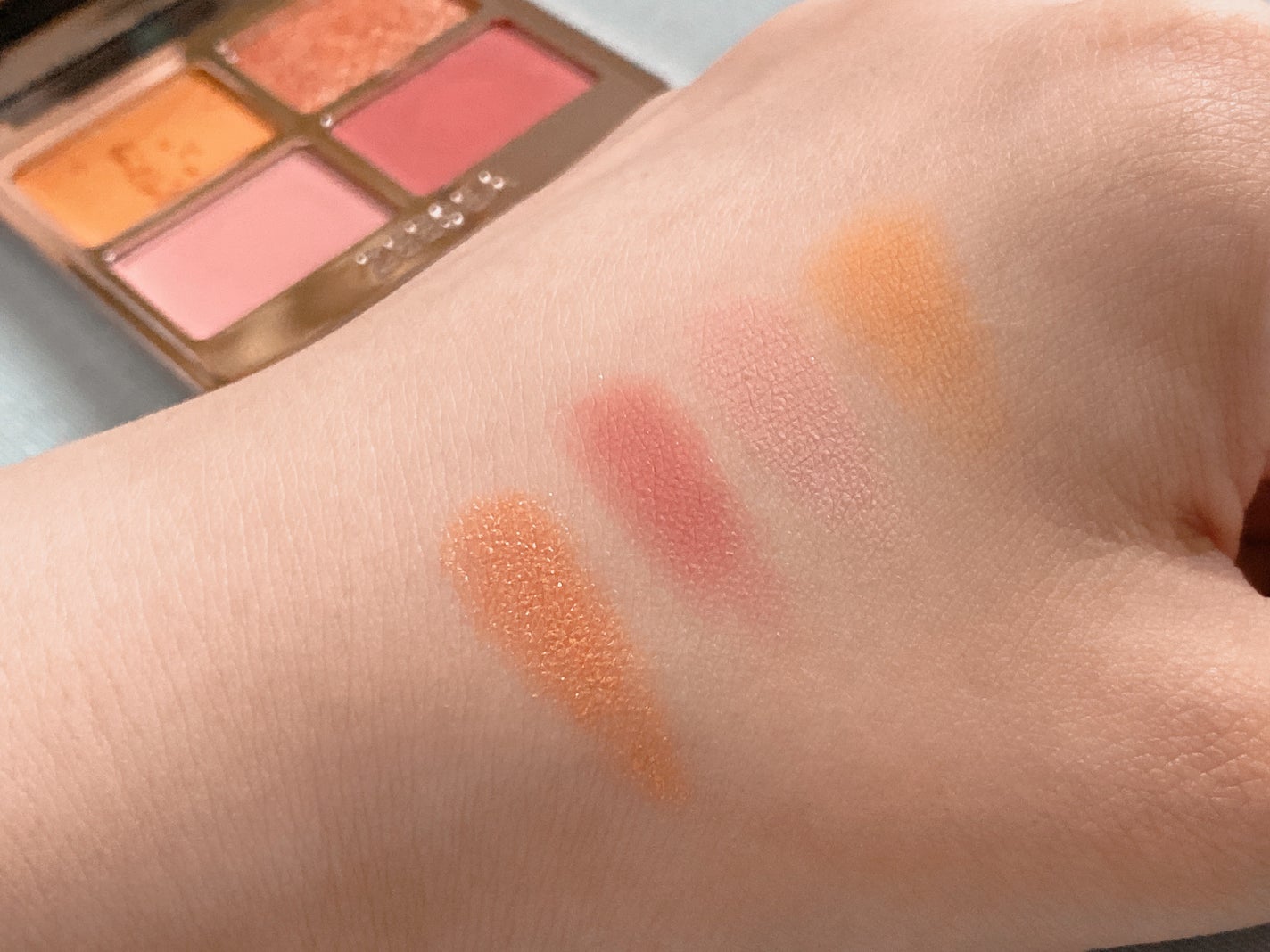 アニマルアイシャドウ(4シェード)/ZEESEA/アイシャドウパレットを使ったクチコミ(3枚目)