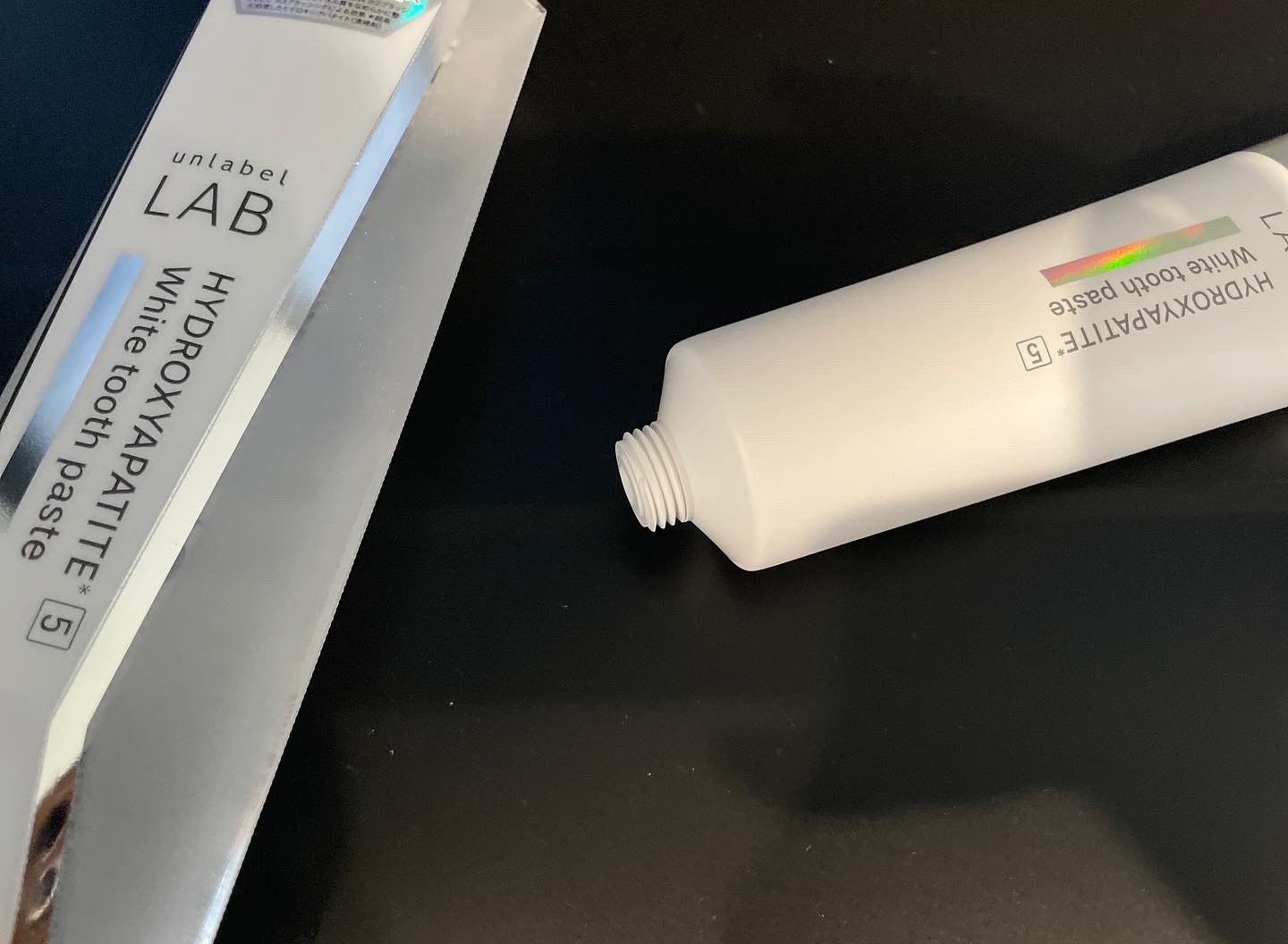 アンレーベル ラボ　HA トゥースペースト/unlabel/歯磨き粉を使ったクチコミ（2枚目）